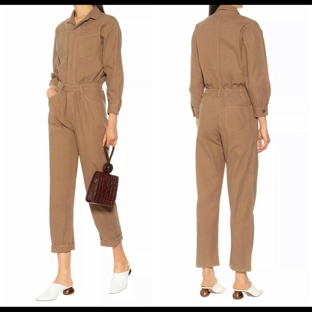 Citizens of Humanity Khaki Utility Jumpsuit